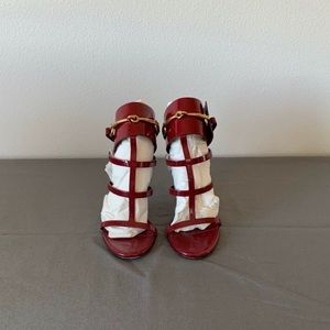Gucci Horsebit Ursula Patent Leather Gladiator